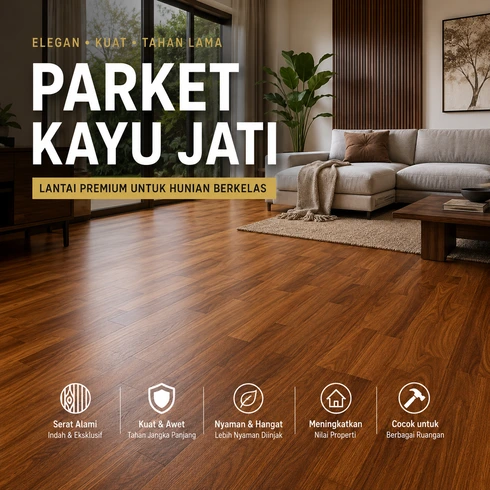parket kayu jati terbaik